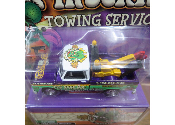 JOHNNY LIGHTNING 1/64 Rat Fink 1966 Chevy Wreck JOHNNY LIGHTNING 1/64 Rat Fink 1966 Chevy Wreck