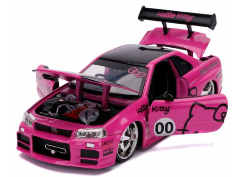 JADATOYS 1/24 HELLO KITTY スカイラインGT-R R34 | 1327 JADATOYS 1/24 HELLO KITTY スカイラインGT-R R34 | 1327