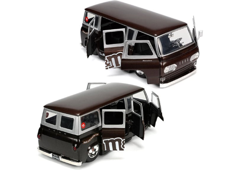 JADATOYS 1/24 M&M'S 1965 FORD ECONOLINE【エムアンドエム