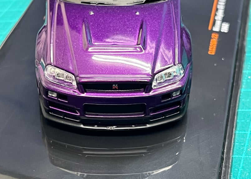 ixo/イクソ 1/43 日産 スカイライン GT-R R34 2002年 ixo/イクソ 1/43 日産 スカイライン GT-R R34 2002年