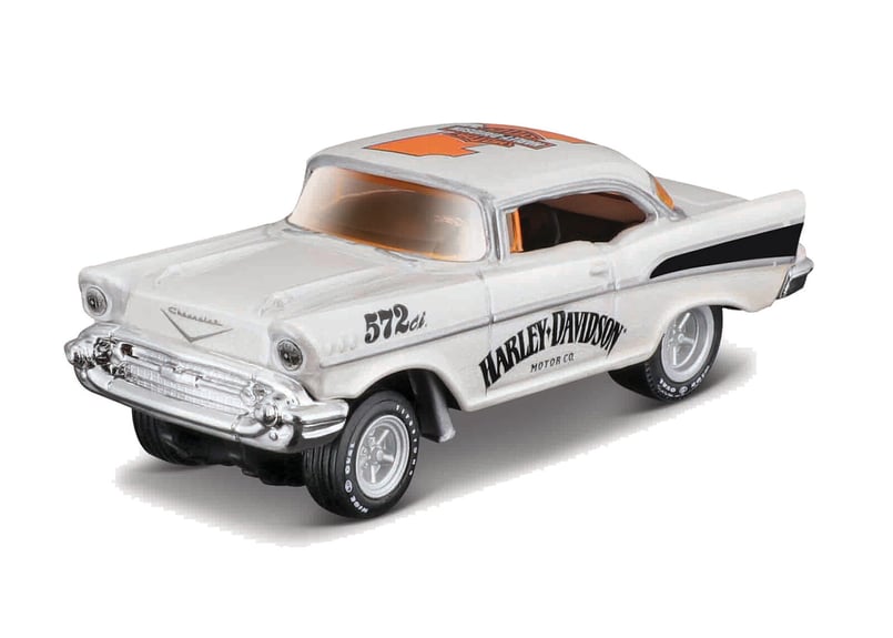 Maisto 1/64 ダイキャストミニカー 6種セット ハーレーダビッドソン