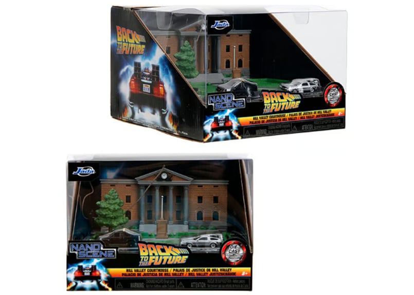 バックトゥザフューチャー ジオラマ NANO SCENE BTTF HILLVALLEY CO