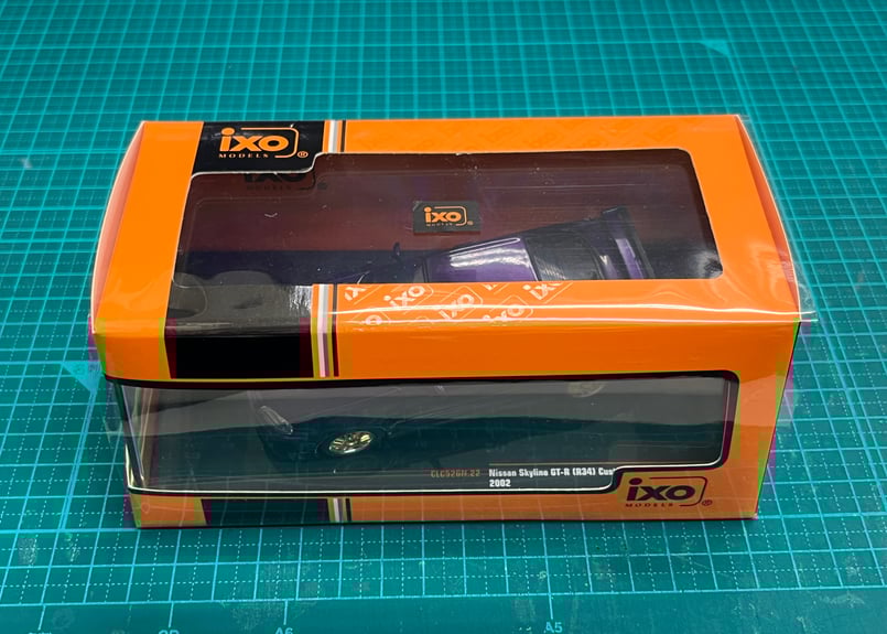 ixo/イクソ 1/43 日産 スカイライン GT-R R34 2002年 ixo/イクソ 1/43 日産 スカイライン GT-R R34 2002年