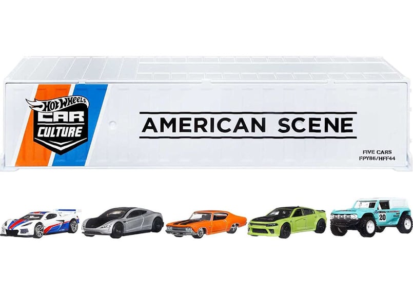 hotwheels ホットウィール アメリカンシーン コンテナ 5台セット ...