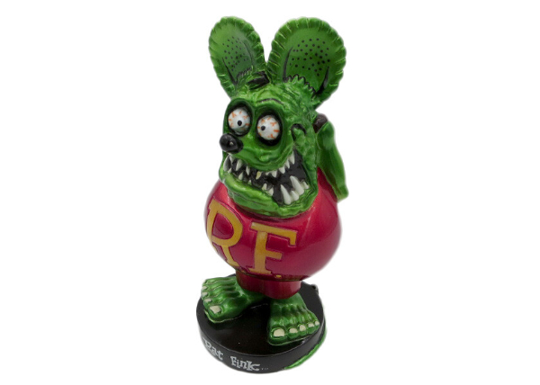 ラットフィンク ボビングヘッド グリーンメタリック【RAT FINK
