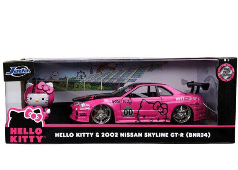 JADATOYS 1/24 HELLO KITTY スカイラインGT-R R34 | 1327 JADATOYS 1/24 HELLO KITTY スカイラインGT-R R34 | 1327