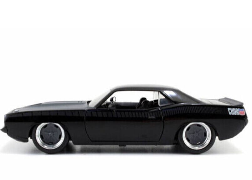 ダイキャストカー ワイルドスピード 1/24 PLYMOUTH BARRACUDA ブラック