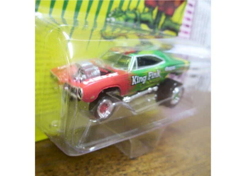 JOHNNY LIGHTNING 1/64 Rat Fink 1970 Dodge Super JOHNNY LIGHTNING 1/64 Rat Fink 1970 Dodge Super