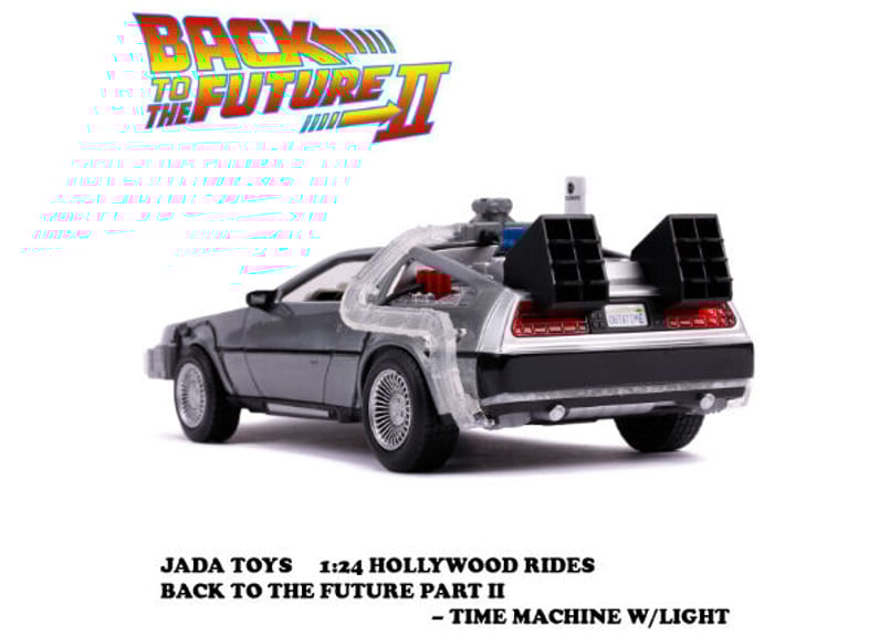 JADATOYS 1/24 バックトゥザフューチャー Part2 デロリアン JADATOYS 1/24 バックトゥザフューチャー Part2 デロリアン