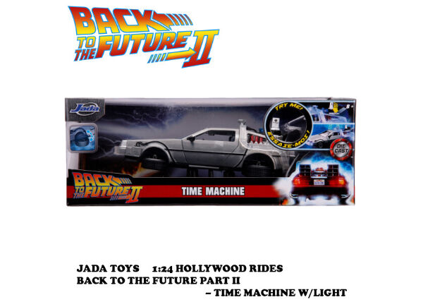 バックトゥザフューチャ一II デロリアン1/24 Amazon.com: Back to The Future Part I: Time Machine 1:24