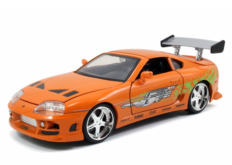 JADATOYS 1/24 ブライアン スープラ ポールウォーカー ワイスピ JADATOYS 1/24 トヨタ スープラ ブライアン ポールウォーカー ワイルド
