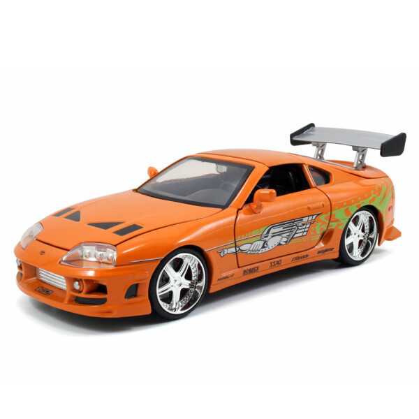 ワイルドスピード 1/24 トヨタ スープラ ブライアン 当時物 JADATOYS 1/24 トヨタ スープラ ブライアン ポールウォーカー ワイルド