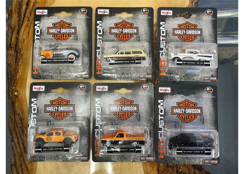 希少！6台セット！1/64 マイスト ハーレーダビットソン カスタム ミニカー 楽天市場】Maisto ミニカー 1/64 ハーレーダビッドソン カスタム