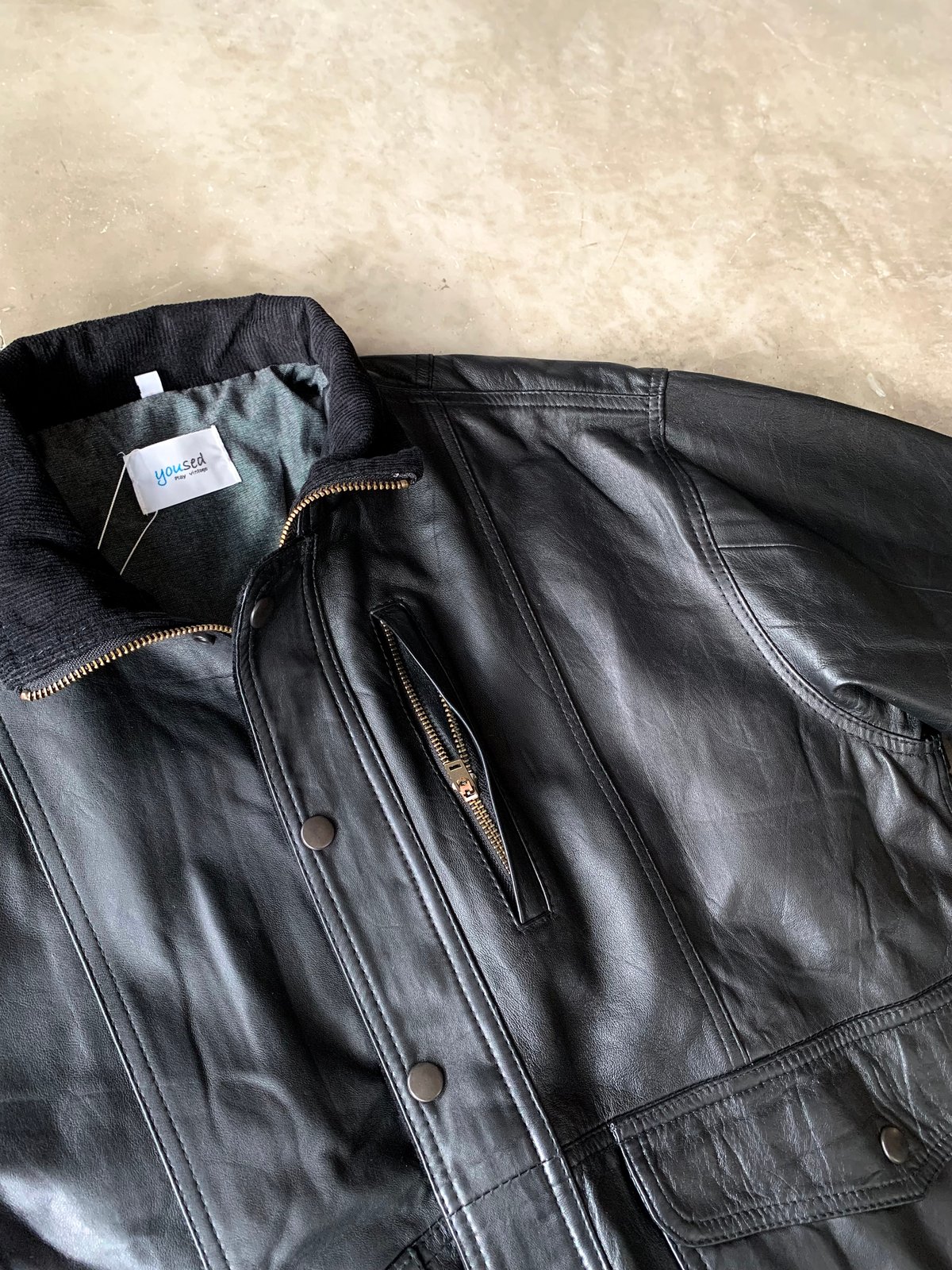 yoused/ユーズド『RETRO BAGGIES LEATHER JKT』 | SUNQGO yoused/ユーズド『RETRO BAGGIES LEATHER JKT』 | SUNQGO