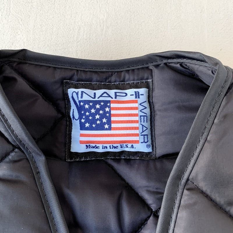 SNAP'N'WEAR QUILTED NYLON VEST 〜 | SUNQGO