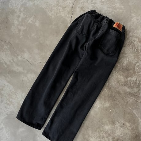 Used/ユーズド『Remake Levis 505 Black Denim easy Pants 』