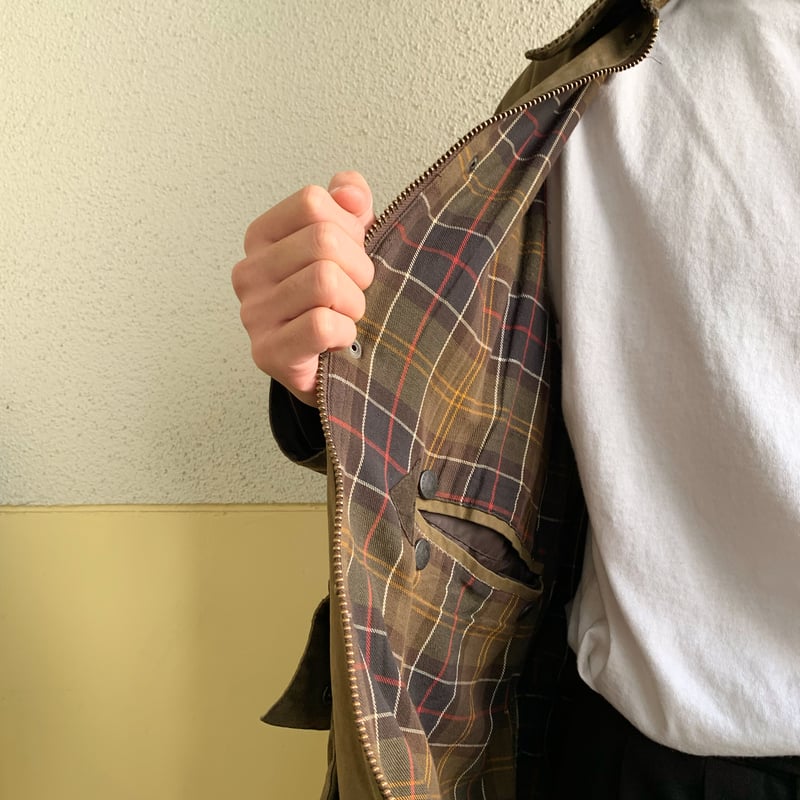 yoused/ユーズド『 Vintage Barbour Border Rreproof 』