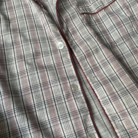 Used/ユーズド『Pajama Check Shirt』