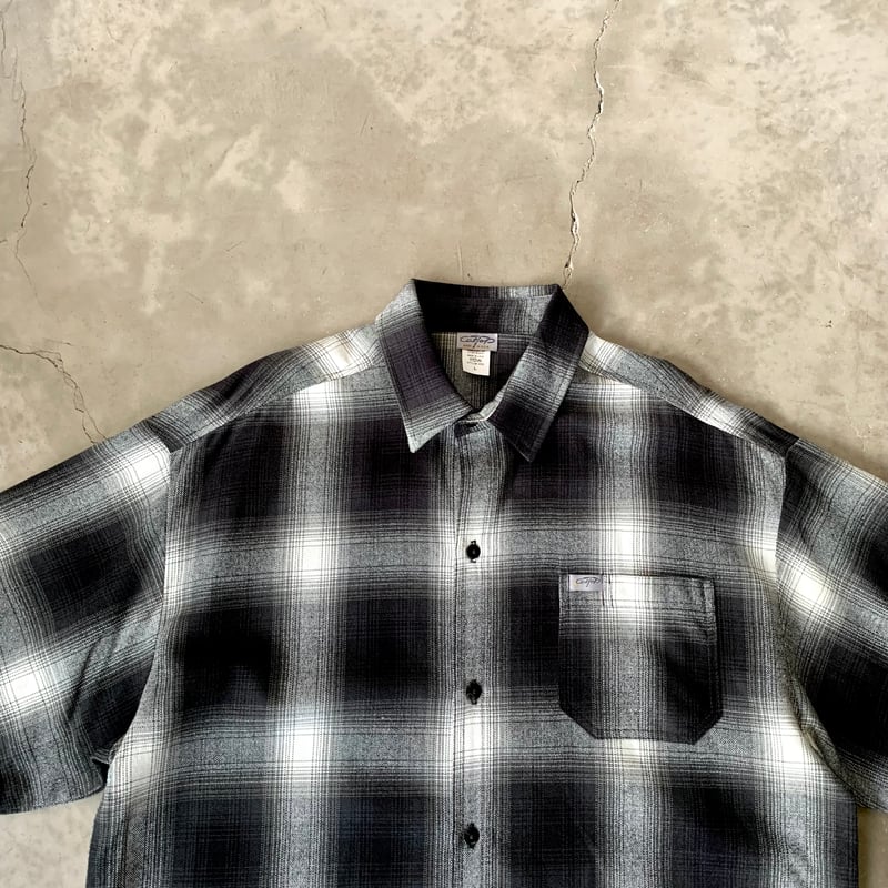 トップス Standard California Ombre Check Shirt M Caltop/キャルトップ『Upcycle Ombre check shirt』 | SUNQGO