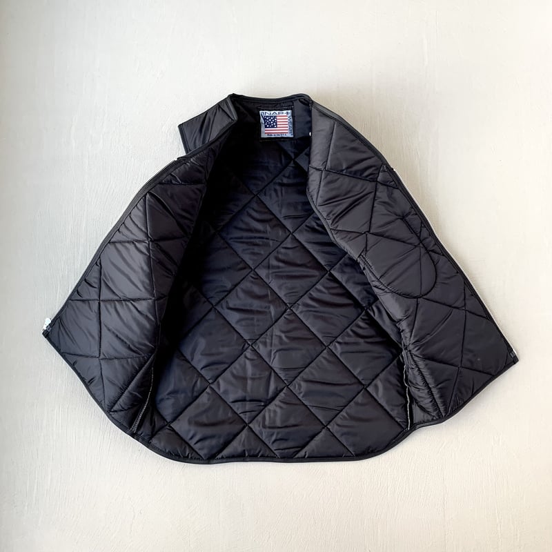 SNAP'N'WEAR QUILTED NYLON VEST 〜 | SUNQGO