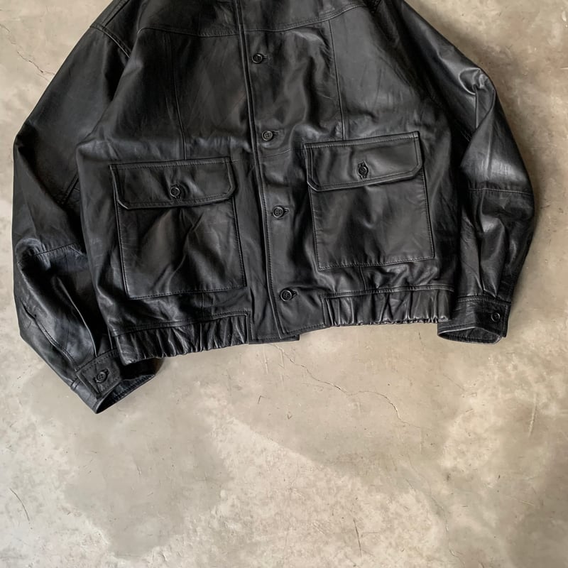 【美品】yoused フレンチアンティークユーロレザージャケット サイズ2 yoused FRENCH ANTIQUE LEATHER JACKET size-2-OIKOS 毎日を