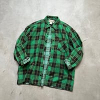 Used/ユーズド『Upcycle Nel light check shirt』