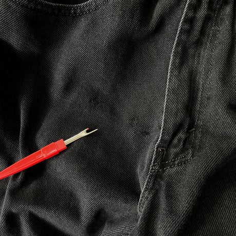 Used/ユーズド『Remake Levis 505 Black Denim easy Pants 』