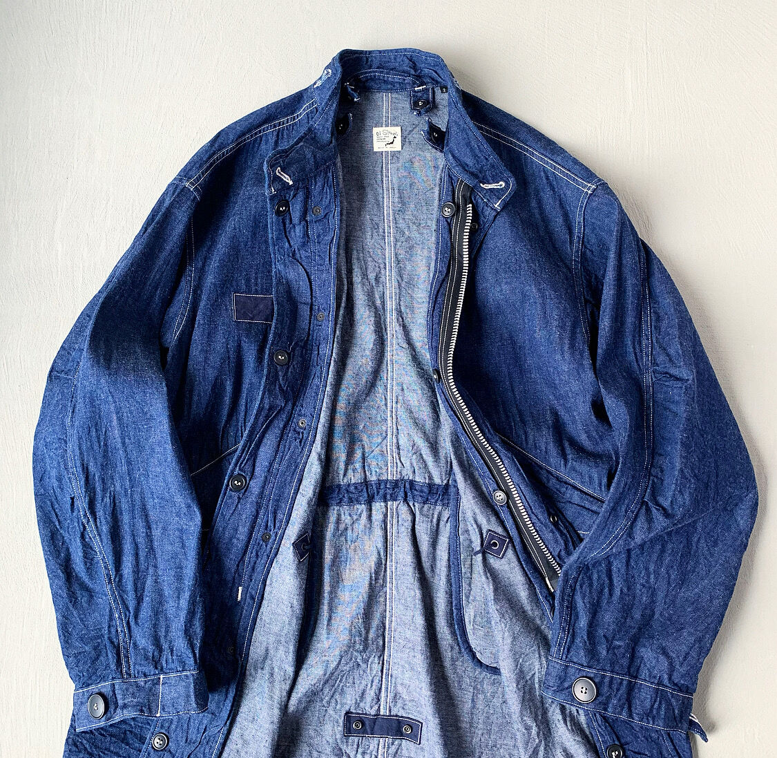 orSlow /オアスロウ『 M65 Fishtail Denim Coat 』 | SUNQGO