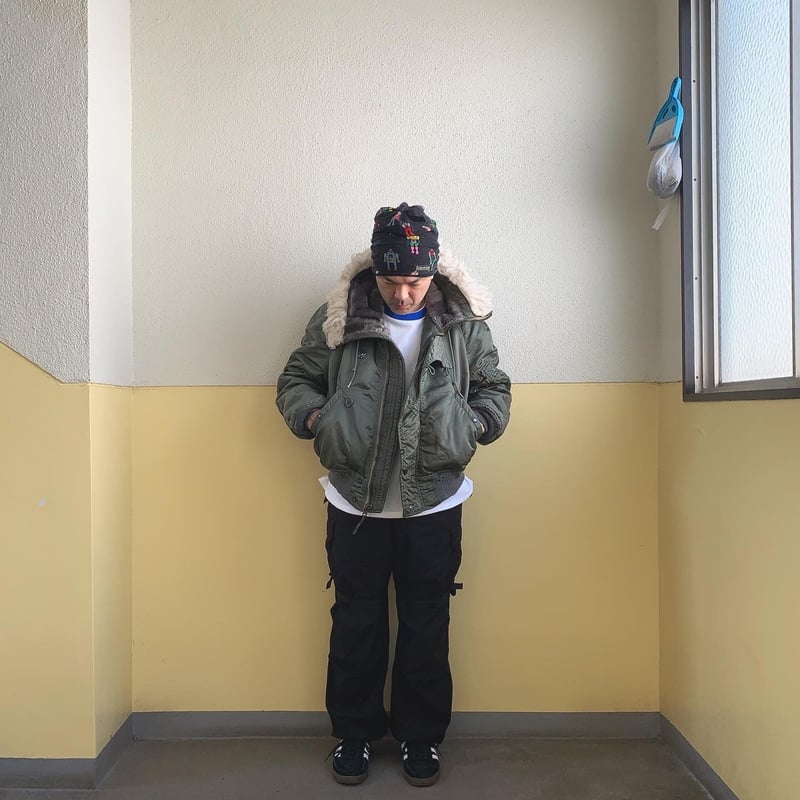 dead stock/デッドストック『m65 crgo pants 後染めblack』 | S
