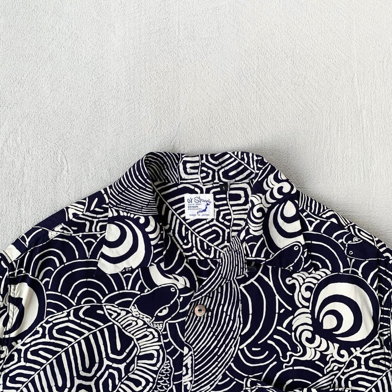 orslow /オアスロウ『 TURTLE PRINT HAWAIIAN SHIRT 』 |