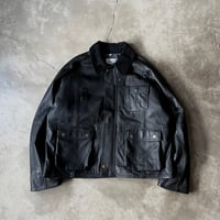 yoused/ユーズド『 FISHING LEATHER JKT』