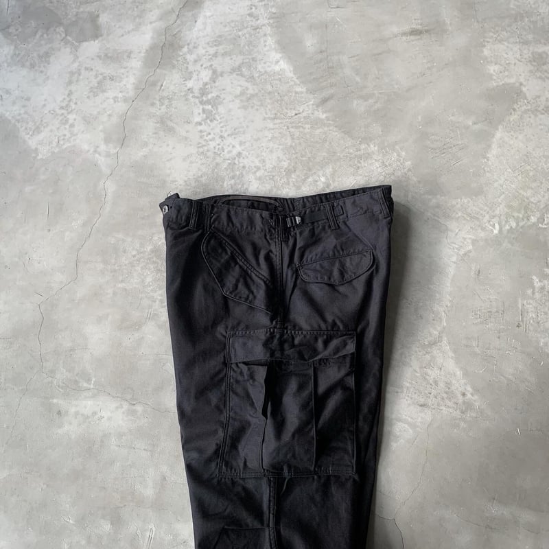 dead stock/デッドストック『m65 crgo pants 後染めblack』 | S