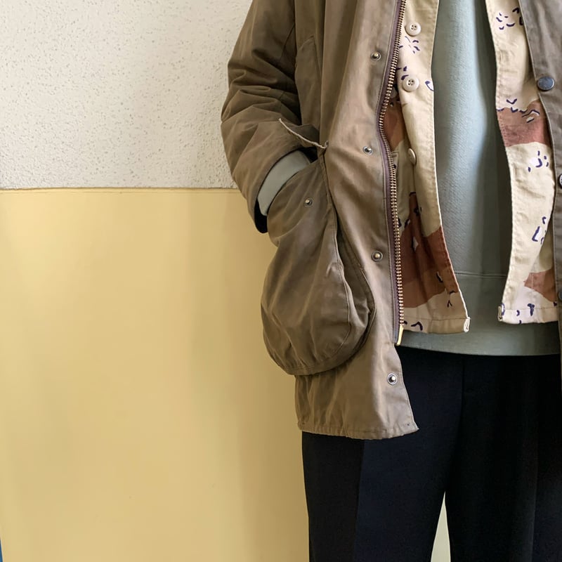 yoused/ユーズド『 Vintage Barbour Border Rreproof 』