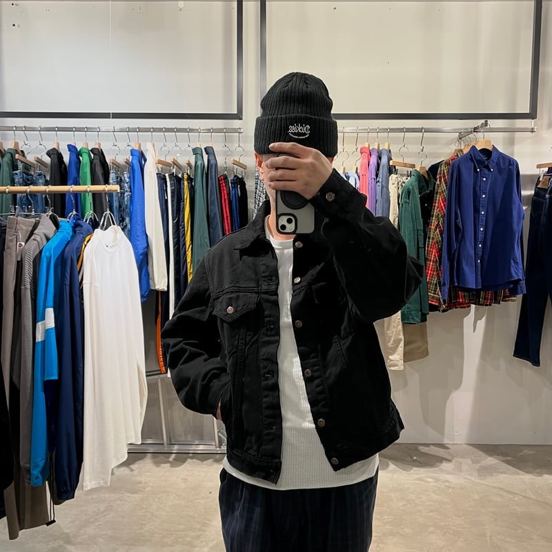 yoused/ユーズド『Double Black Vintage Denim Jkt』