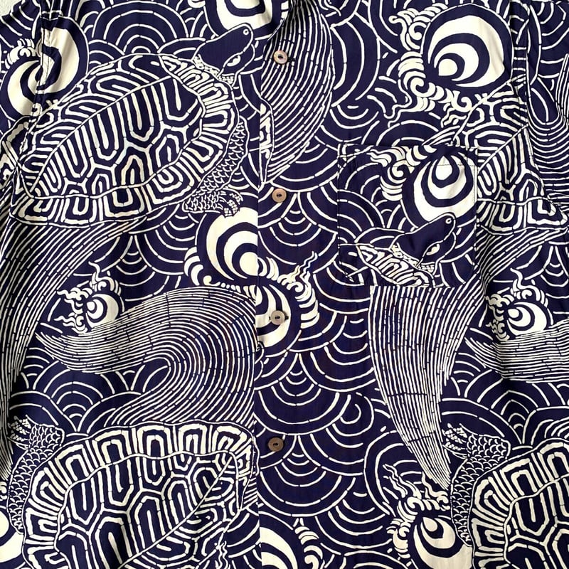 orslow /オアスロウ『 TURTLE PRINT HAWAIIAN SHIRT 』 |