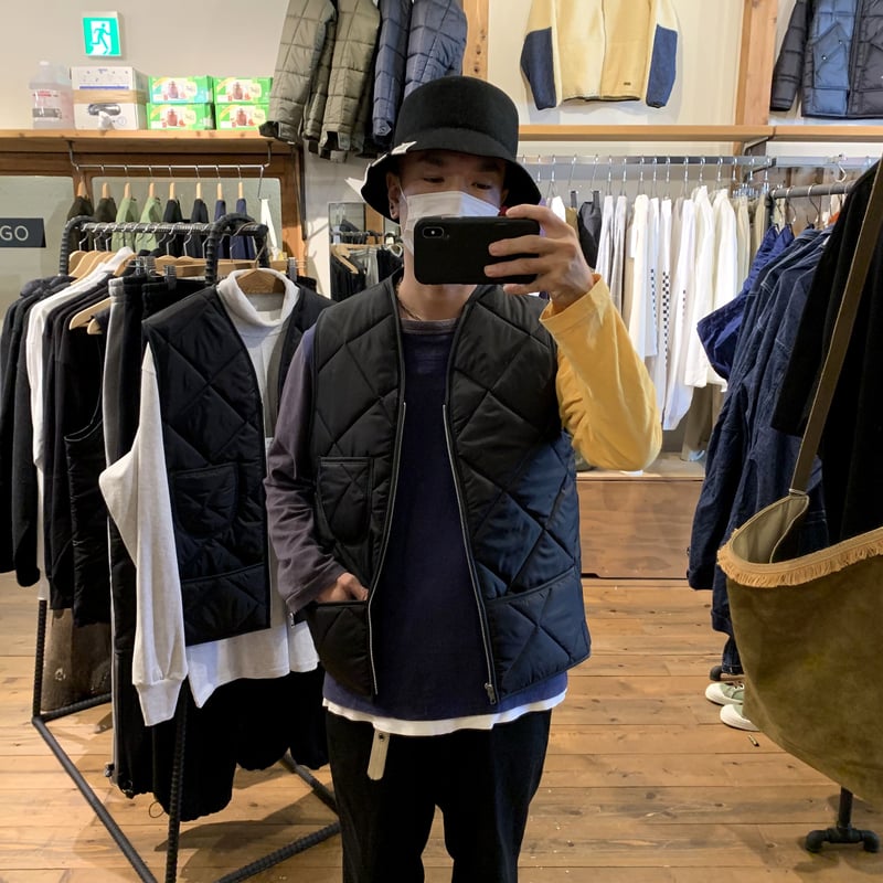 SNAP'N'WEAR QUILTED NYLON VEST 〜 | SUNQGO SNAP'N'WEAR QUILTED NYLON VEST 〜 | SUNQGO