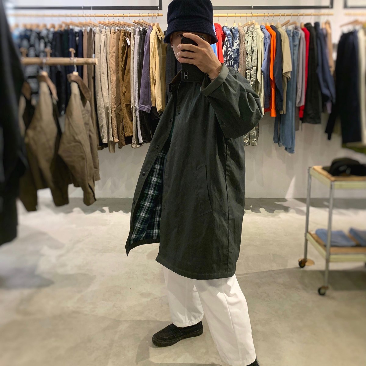 N.O.UN/ナウン『BARBER COAT』 | SUNQGO