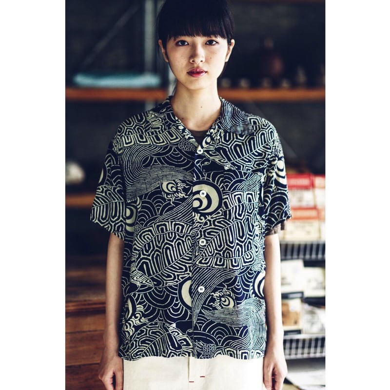 orslow /オアスロウ『 TURTLE PRINT HAWAIIAN SHIRT 』 |