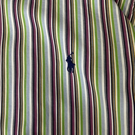Used/ユーズド『Upcycle Ralph Lauren Stripe Shirt』