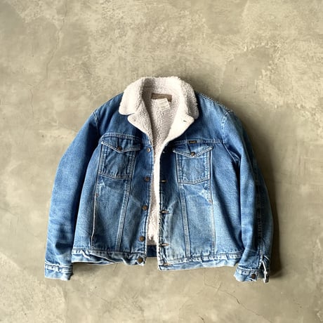 Used/ユーズド『Wrangler denim boa jacket』