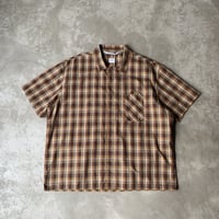 N.O.UN/ナウン『Pullover Garage Check Shirt 』