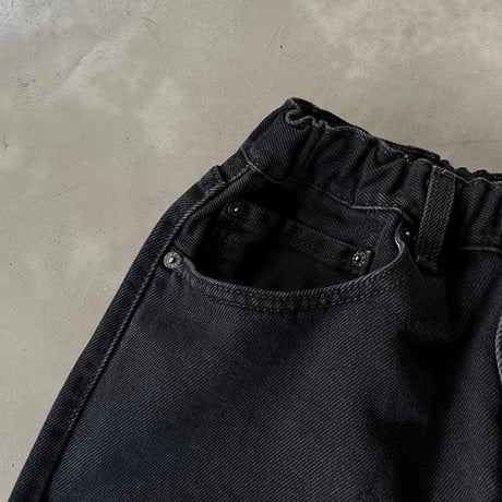 Used/ユーズド『Remake Levis 505 Black Denim easy Pants 』