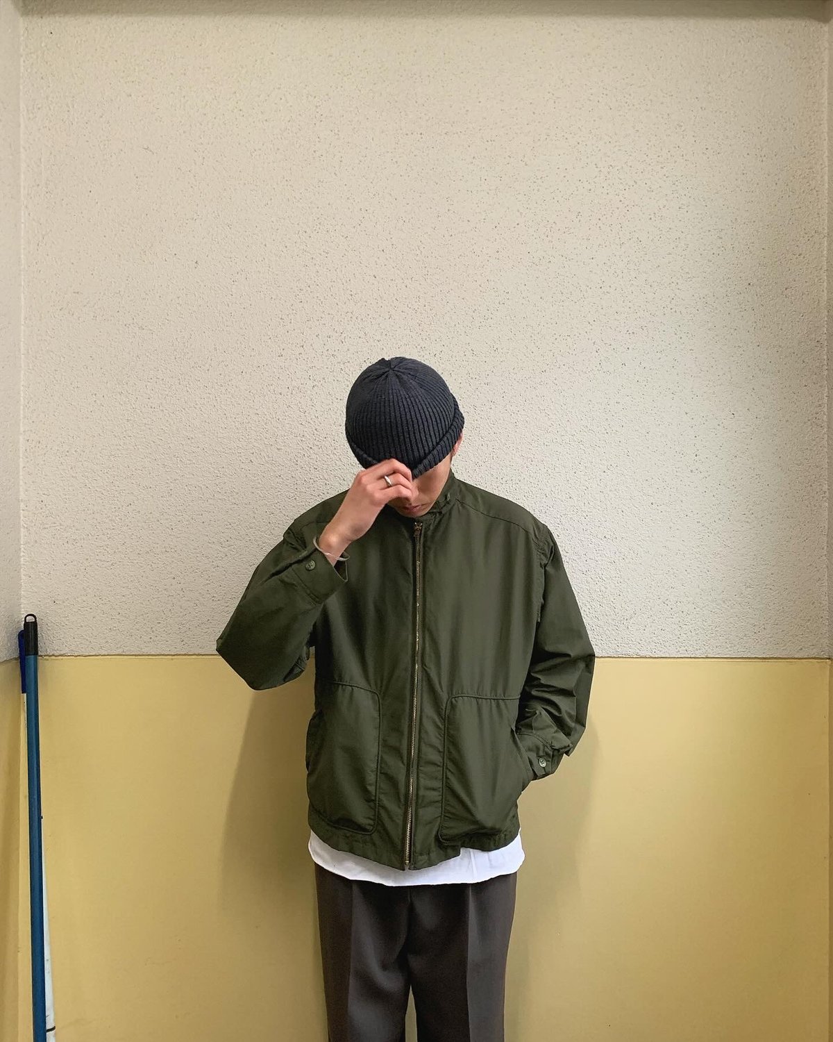 NECESSARY or UNNECESSARY ドリズラー　オリーブ　 Ｍ N.O.UN/ナウン『 DRIZLER 』 | SUNQGO