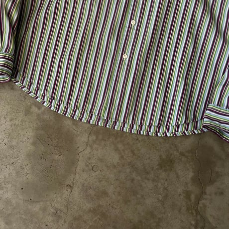 Used/ユーズド『Upcycle Ralph Lauren Stripe Shirt』