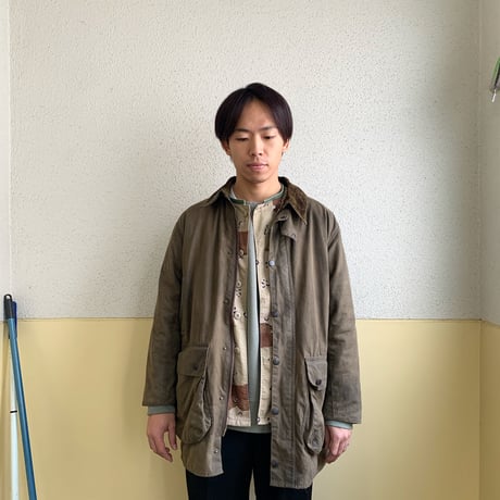 yoused/ユーズド『 Vintage Barbour Border Rreproof 』