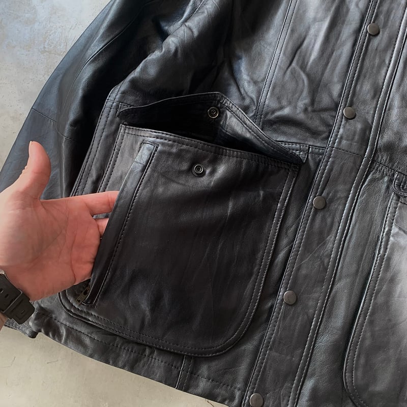 yoused/ユーズド『RETRO BAGGIES LEATHER JKT』 | SUNQGO