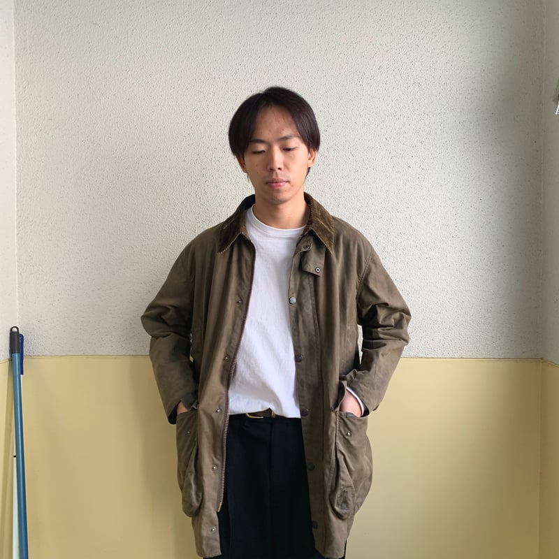 yoused/ユーズド『 Vintage Barbour Border Rreproof 』
