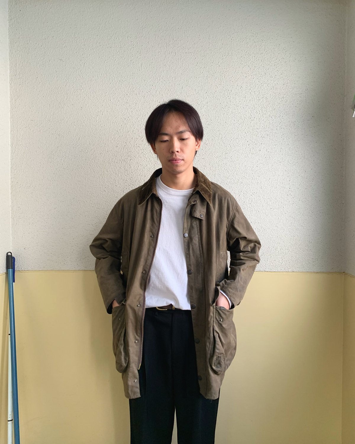 yoused購入 barbour border イギリス製 ビンテージ品 fit=scale-down,w=1200