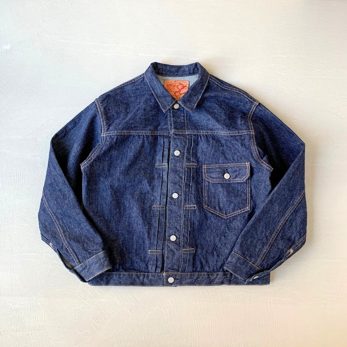 orSlow【XL】1st type デニムジャケット ワンウォッシュ Tバック orSlow オアスロウ 1st type ジージャン デニム ジャケット