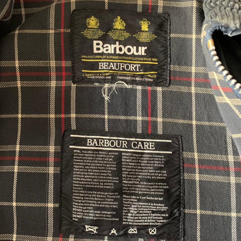 yoused TAUP別注 ユーズド barbour バブアー yoused/ユーズド『 Vintage Barbour Border Rreproof 』